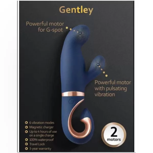 GVibe Δονητής Διπλός με Λαβή Gentley Premium Toy GVibe Δονητής Διπλός με Λαβή Gentley Premium Toy