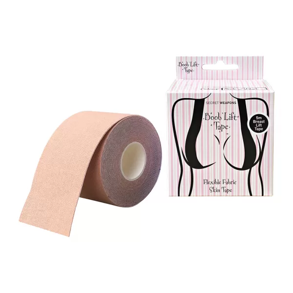 Secret Weapons Boob Tape Αυτοκόλλητη Ταινία Στήθους Ρολό 5m  Μπέζ