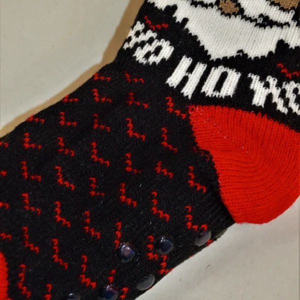Sweet Home Socks Χριστουγεννιάτικο Δώρο Παιδική Κάλτσα Santa-Claus 24-27 +Κουτί Μαύρο 8274