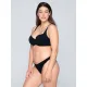 Luna Blue Sense Μπικίνι Χωρίς Ενίσχυση Για Μεγάλα Μεγέθη - Μαυρο