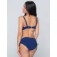 Luna Blue Sense Ψηλόμεσο Μπικίνι Σλιπ Με Σούρες - Μπλε Luna Blue Sense Ψηλόμεσο Μπικίνι Σλιπ Με Σούρες - Μπλε