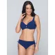 Luna Blue Sense Ψηλόμεσο Μπικίνι Σλιπ Με Σούρες - Μπλε Luna Blue Sense Ψηλόμεσο Μπικίνι Σλιπ Με Σούρες - Μπλε
