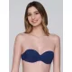 Luna Blue Sense Μπικίνι Strapless - Μπλε Luna Blue Sense Μπικίνι Strapless - Μπλε