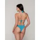 Luna Blue Sense Ψηλό Μπικίνι Brazilian - Κυανο Luna Blue Sense Ψηλό Μπικίνι Brazilian - Κυανο