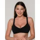 Luna Blue Sense Bralette Με Αφαιρούμενη Cup - Μαυρο Luna Blue Sense Bralette Με Αφαιρούμενη Cup - Μαυρο