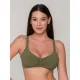 Blue Sense Bralette Με Αφαιρούμενη Cup - Λαδι Blue Sense Bralette Με Αφαιρούμενη Cup - Λαδι