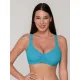 Luna Blue Sense Bralette Με Αφαιρούμενη Cup - Κυανο Luna Blue Sense Bralette Με Αφαιρούμενη Cup - Κυανο