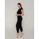 Luna Charmed Παντελόνι Κάπρι - Μαυρο Luna Charmed Παντελόνι Κάπρι - Μαυρο