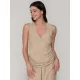 Luna Charmed Τοπ Με Αθλητική Πλάτη - Μπεζ Luna Charmed Τοπ Με Αθλητική Πλάτη - Μπεζ