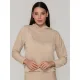 Luna Charmed Φούτερ Με Κουκούλα - Μπεζ Luna Charmed Φούτερ Με Κουκούλα - Μπεζ