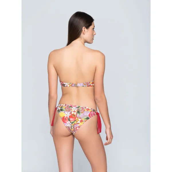 Granada Εμπριμέ Μπικίνι Strapless - Κοκκινο