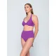 Granada Εμπριμέ Μπικίνι Double Face Χωρίς Ενίσχυση - Μωβ Granada Εμπριμέ Μπικίνι Double Face Χωρίς Ενίσχυση - Μωβ