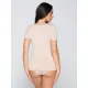 Luna Micro Touch T-Shirt - Μπεζ