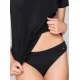 Luna Micro Touch Comfort Brazilian Σλιπ (2 Τμχ.) - Μαυρο