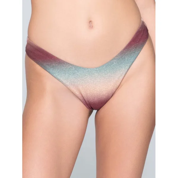 Ombre Lurex Ψηλό Μπικίνι Brazilian - Εμπριμε