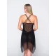 Polka Babydoll - Μαυρο Polka Babydoll - Μαυρο