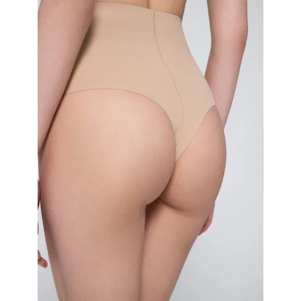 Sculpt String Slip Υψηλής Σύσφιξης 20Cm - Μπεζ