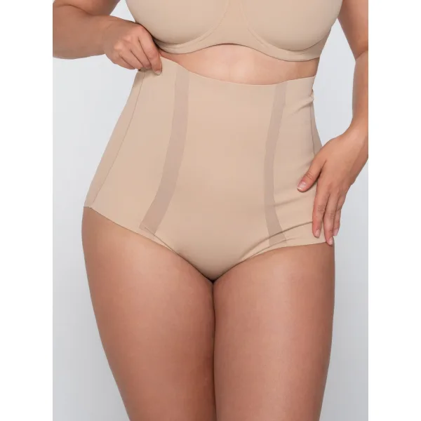 Sculpt Ψηλόμεσο Σλιπ Υψηλής Σύσφιξης 30Cm - Μπεζ