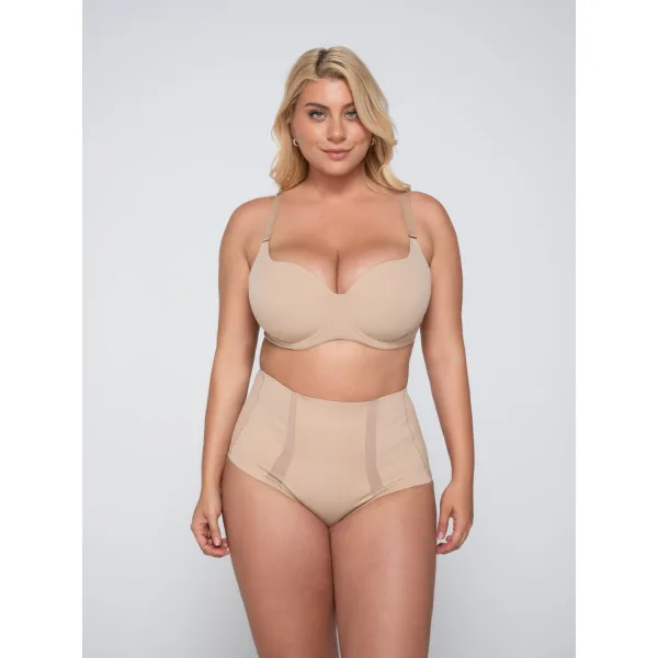 Sculpt Σλιπ Υψηλής Σύσφιξης 19Cm - Μπεζ