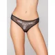 Luna Shiny Brazilian Σλιπ Με Στρας - Μαυρο Luna Shiny Brazilian Σλιπ Με Στρας - Μαυρο