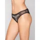 Luna Shiny Brazilian Σλιπ Με Στρας - Μαυρο Luna Shiny Brazilian Σλιπ Με Στρας - Μαυρο