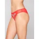 Luna Shiny Brazilian Σλιπ Με Στρας - Κοκκινο Luna Shiny Brazilian Σλιπ Με Στρας - Κοκκινο