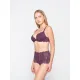 Sylvie Push-Up Σουτιέν Για Μεγάλα Μεγέθη - Μελιτζανι Sylvie Push-Up Σουτιέν Για Μεγάλα Μεγέθη - Μελιτζανι