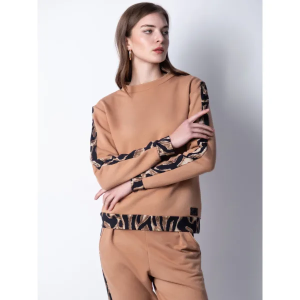 Tempted Ψηλόμεσο Chino Παντελόνι - Μπεζ