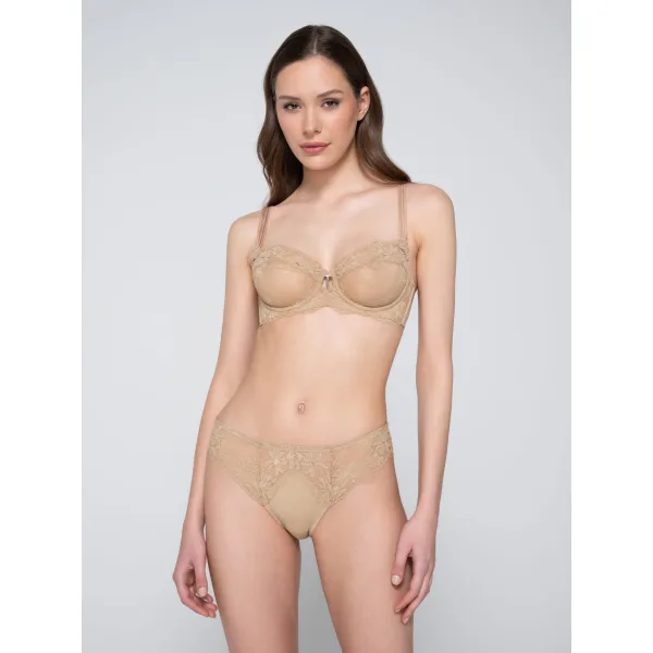 Luna Venus Μπαλκονέ Με Μπανέλα - Μπεζ