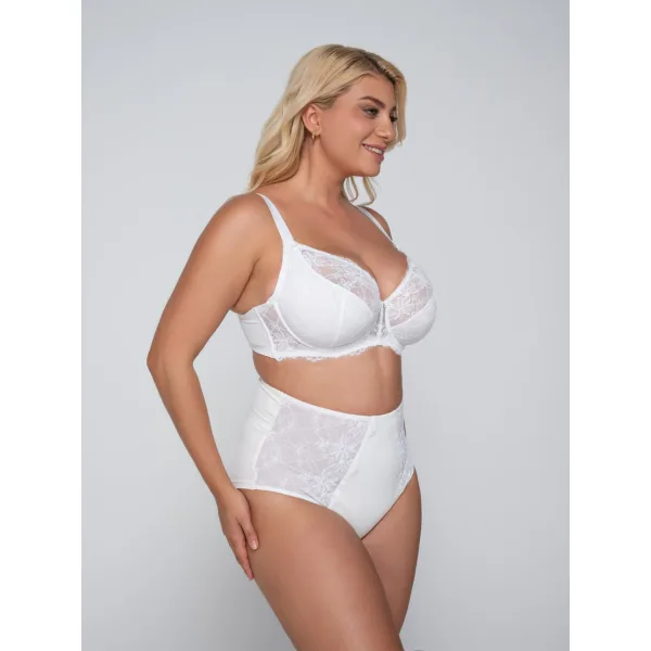 Luna Venus 3D Μπαλκονέ Με Μπανέλα Full Cup - Λευκο