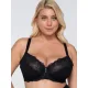 Luna Venus 3D Μπαλκονέ Με Μπανέλα Για Μεγάλα Μεγέθη E/F/G - Μαυρο