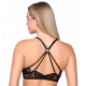 Luna Γυναικείο Μαύρο Σουτιέν sexy Bralette με μπανέλα ιδιαίτερο κούμπωμα μπροστά & δαντέλα πολυτελείας Collection Συλλογή 16501 Luna Γυναικείο Μαύρο Σουτιέν sexy Bralette με μπανέλα ιδιαίτερο κούμπωμα μπροστά & δαντέλα πολυτελείας Collection Συλλογή 16501