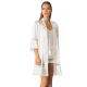 Milena by Paris Robe Γυναικεία Ρόμπα Σατέν με Δαντέλα Κυπαρισσί 005337