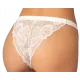 Milena by Paris Γυναικείο Brazil Ροζ Sexy Εσώρουχο με  Δαντέλα και μαύρη φάσα 008390