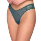 Luna Γυναικείο Sexy Εσώρουχο Brazil-String Πράσινο Σμαραγδί Collection 2023-2024 Συλλογή 26500
