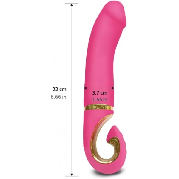 GVibe Premium Toy Δονητής G-Spot με 6 Λειτουργίες από Bioskin GJay GVibe Premium Toy Δονητής G-Spot με 6 Λειτουργίες από Bioskin GJay
